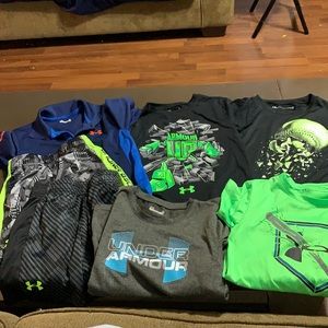 Boys Size 5 & 6 Under Armour Lot